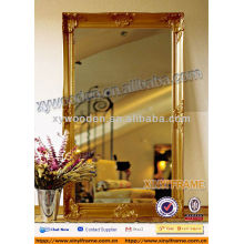 Promotion gold frame wooden mirror venetian mirror furniture